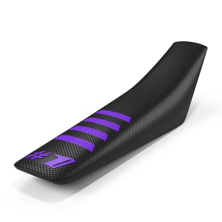 #1 RIBBED - Svart/Lila
