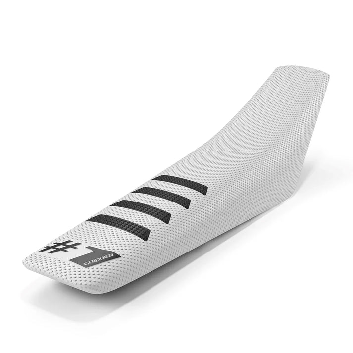 #1 RIBBED - Vit/Svart