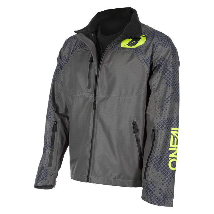 O'Neal SHORE Rain Jacket gray/neon yellow