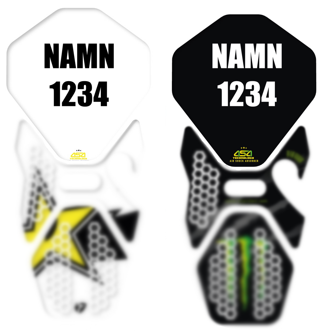 Namn och nummer till R-Pro / 2 Skydd