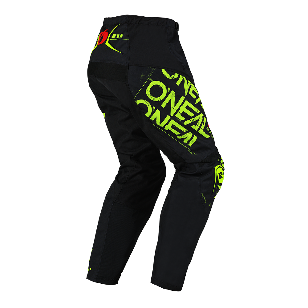 O'Neal ELEMENT Pants STATIC black/neon yellow
