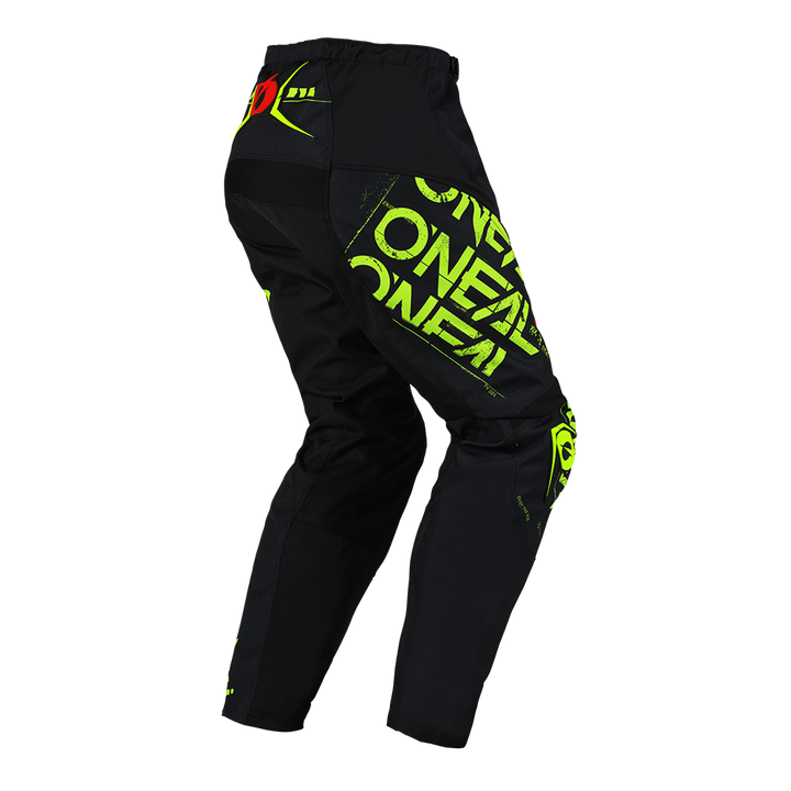 O'Neal ELEMENT Pants STATIC black/neon yellow