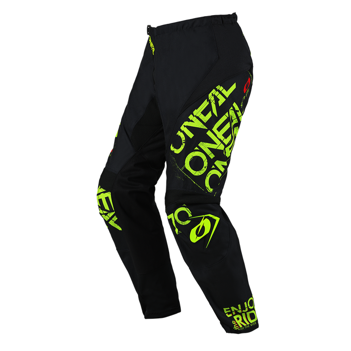 O'Neal ELEMENT Pants STATIC black/neon yellow